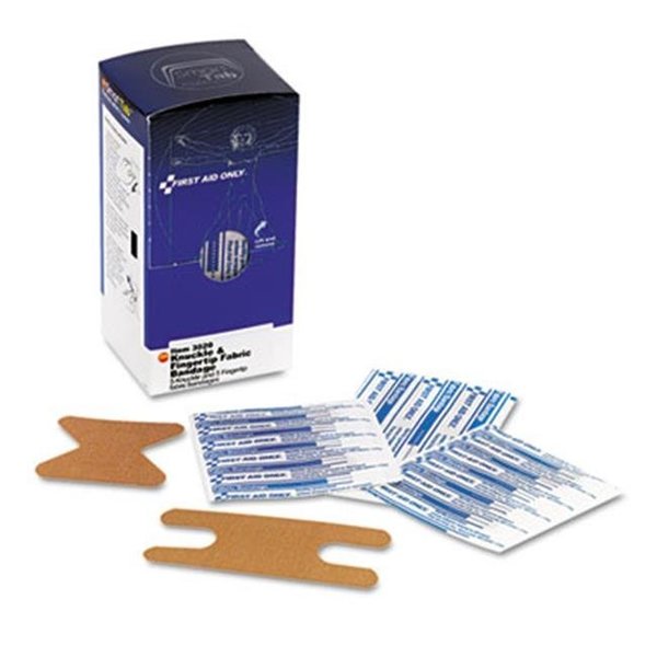 First Aid First Aid 3020 Knuckle & Fingertip Bandages; Sterilized; 5 of Each; 10 Total-Box 3020